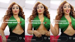 Zari shows off toned two-pack stomach abs/Instagram