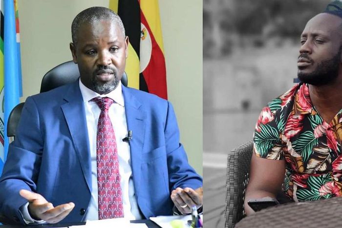 Deputy Speaker Thomas Tayebwa and Bebe Cool