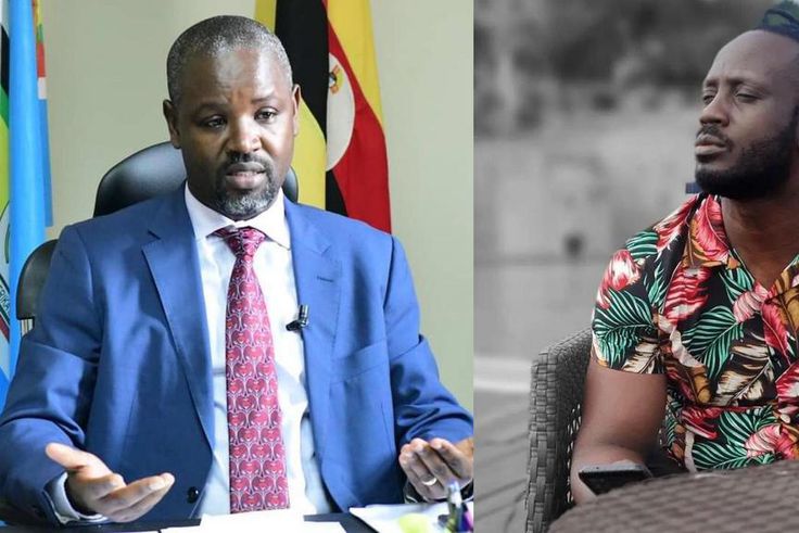 Deputy Speaker Thomas Tayebwa and Bebe Cool