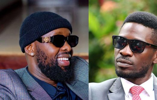 Eddy Kenzo and Bobi Wine