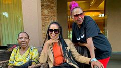 Spice Diana, her mother, and grandmother/Instagram