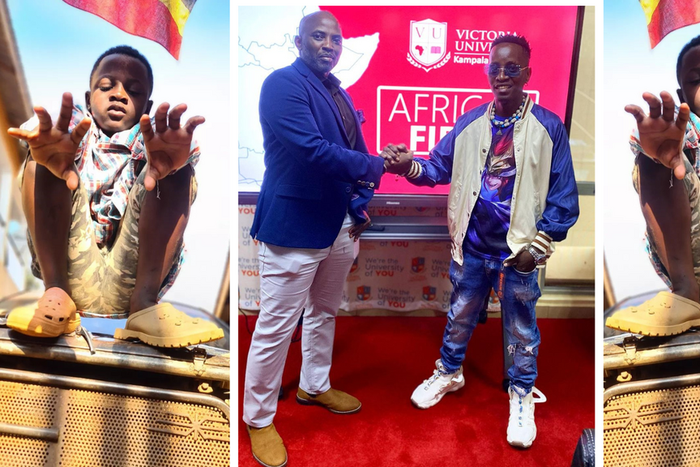 MC Kats asks Alien Skin to accept Victoria University's pledge to Champion Ogudo/Instagram