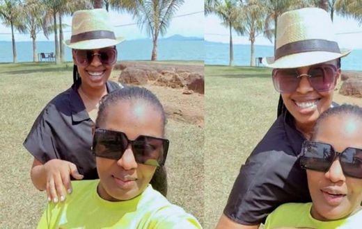 Barbie Kyagulanyi and Evelyn Namulondo