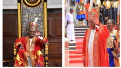 Kabaka Ronald Muwenda Mutebi ii opened the Lukiiko on Monday, August 21