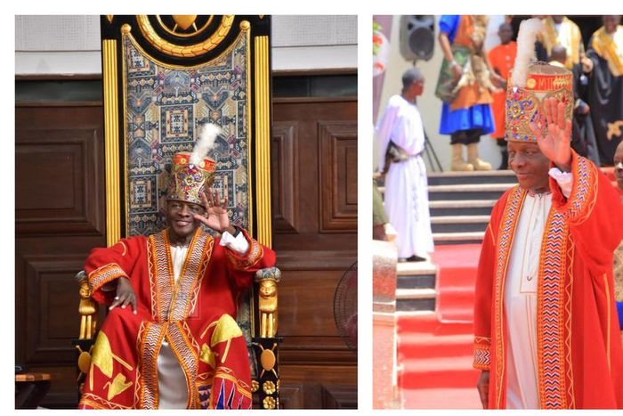Kabaka Ronald Muwenda Mutebi ii opened the Lukiiko on Monday, August 21