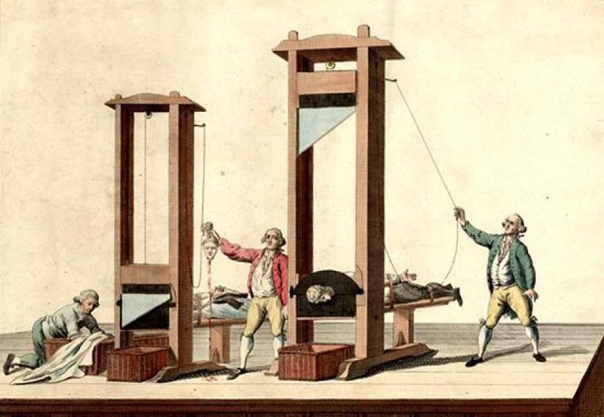 The guillotine [TheParisReview]