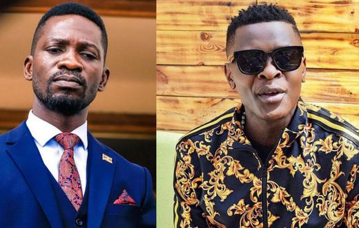 Bobi Wine and Jose Chameleone