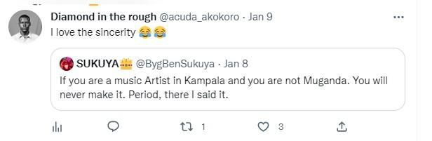 Byg Ben's tweet about the issue at hand