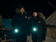 Kali Reis and Jodie Foster on "True Detective: Night Country."Michele K. Short/HBO