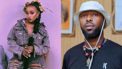Carol Nantongo and Eddy Kenzo