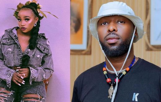 Carol Nantongo and Eddy Kenzo