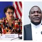 According to Hon Asuman Basalirwa (R) The US Embassy in Kampala Under HE Nalie Brown (C) has cancelled the visa of House Speaker Anita Amiong (L)