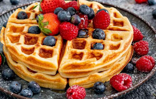 Easy waffle recipe [CravingHome]