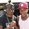 King Saha (left) with Chameleone
