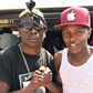 King Saha (left) with Chameleone