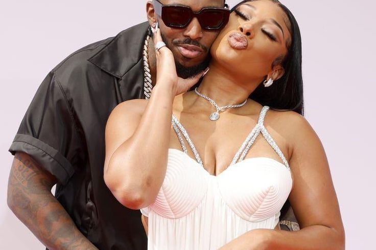 Pardi and Meghan thee Stallion confirmed they were dating back in February 2021, then called things off in September 2023 [Pinterest]
