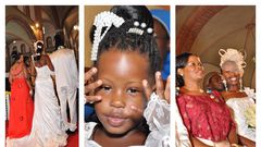 Some of the stunning photos from Bobi Wine's wedding