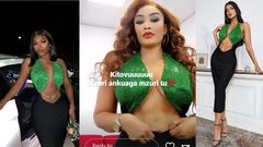Zari shows off toned two-pack stomach abs/Instagram