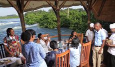 The birthday fete was held at Lemala Wildwaters lodge