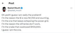 Basketmouth's response [X/Basketmouth]