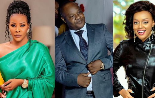 Desire Luzinda, Emmanuel Lwasa and Dianah Nabatanzi