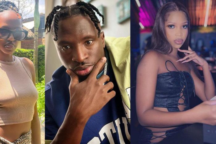 Prim Asiimwe, Rickman Manrick and Sheilah Gashumba