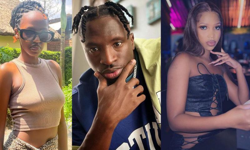 Prim Asiimwe, Rickman Manrick and Sheilah Gashumba