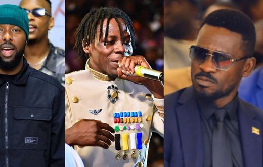 Eddy Kenzo, Alien Skin and Bobi Wine