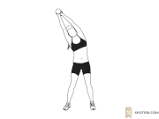 How to do a standing torso stretch [pinterest]