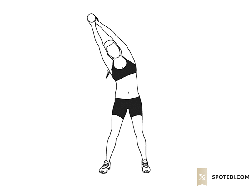 How to do a standing torso stretch [pinterest]