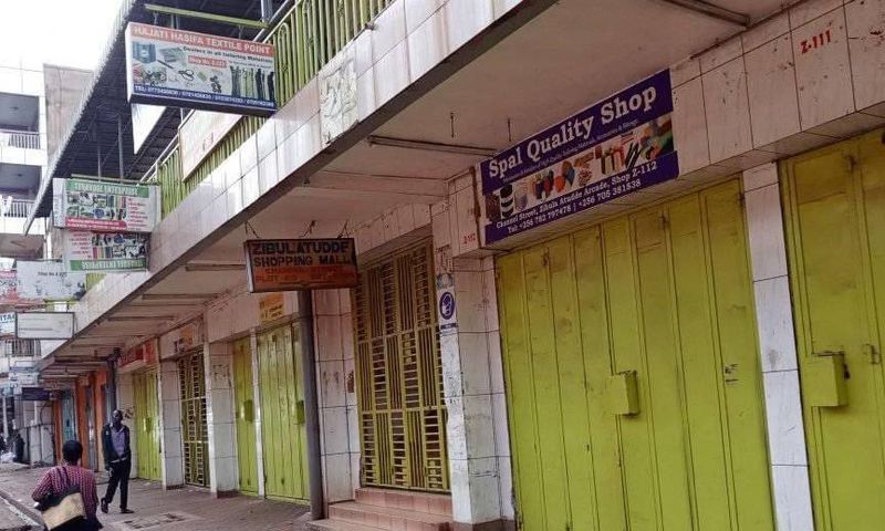 Kampala City traders have been on strike since April 8