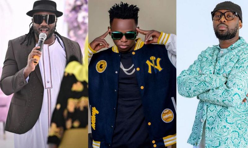 Bebe Cool, John Blaq and Eddy Kenzo