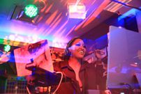 DJ Lynda Ddane entertained the guests