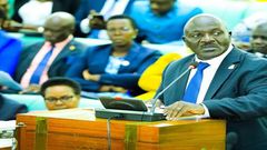 Minister for Works and Transport, Gen. Edward Katumba Wamala