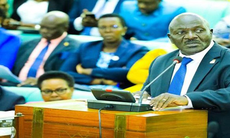 Minister for Works and Transport, Gen. Edward Katumba Wamala