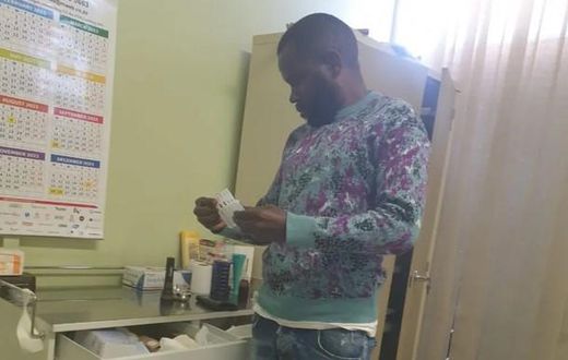 The suspect calls himself Dr. Kalvin Sofika