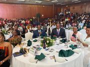 Minister Chris Baryomunsi and other guests at the crowning