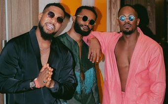 Actors Kunle Remi, Bucci Franklin and Daniel Etim Effiong (Instagram)