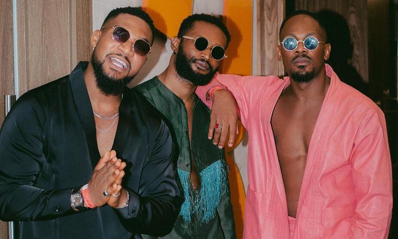 Actors Kunle Remi, Bucci Franklin and Daniel Etim Effiong (Instagram)
