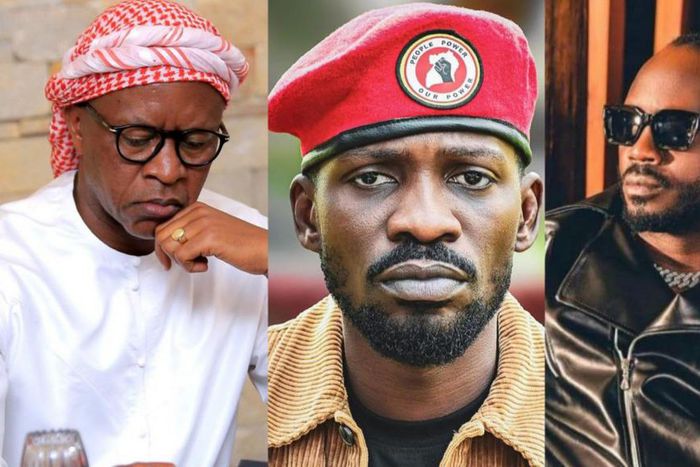 Frank Gashumba, Bobi Wine and Bebe Cool