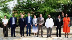 President Yoweri Museveni met a delegation from Denmark
