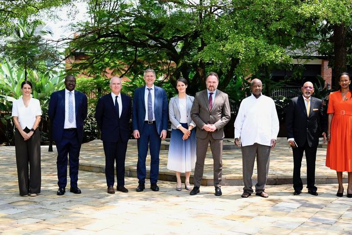 President Yoweri Museveni met a delegation from Denmark