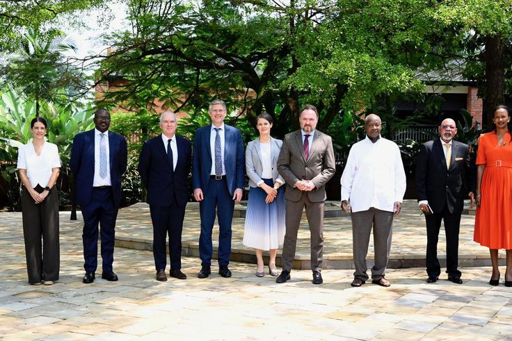 President Yoweri Museveni met a delegation from Denmark