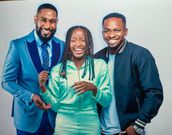 Housen Mushema (Patrick in Sanyu), Nduhukire and Allan Kutos Katongole (Oscar in Sanyu)