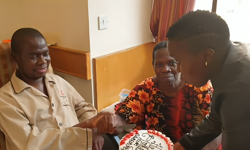 Hon Muhammad Ssegirinya marked his 35th birthday on his hospital bed