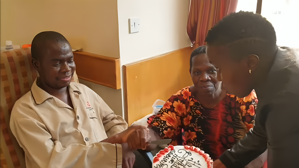 Hon Muhammad Ssegirinya marked his 35th birthday on his hospital bed
