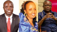 Ronald Mayinja, Aisha and Eddie Sendi