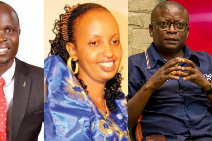 Ronald Mayinja, Aisha and Eddie Sendi