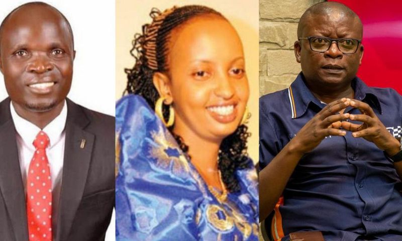 Ronald Mayinja, Aisha and Eddie Sendi