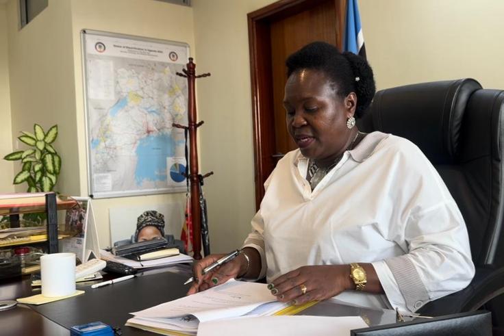 Minister of Energy and Mineral Development Dr. Ruth Nankabirwa Ssentamu